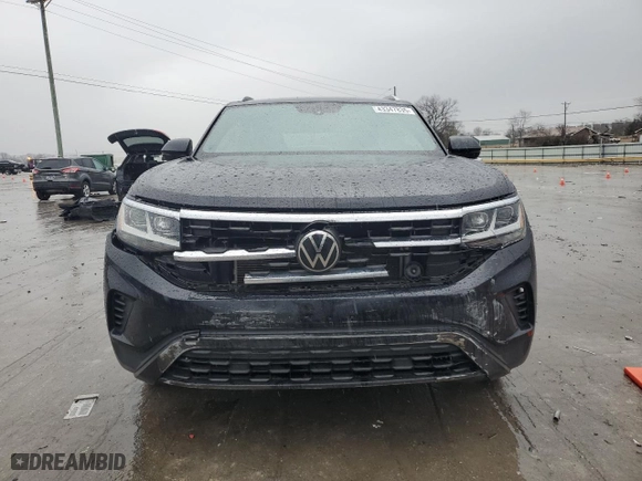 2020 Volkswagen Atlas Cross Sport 2.0T S with VIN 1V2AC2CA4LC201204, listed as a Copart auction lot 43347835 with 67,236 mi miles and Salvage Title. Bid and sale history available at carsss.com. Image 5.