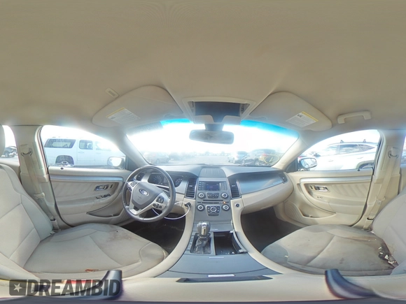 2015 Ford Taurus SEL with VIN 1FAHP2E9XFG175475, listed as a Copart auction lot 82369004 with 150,708 mi miles and Salvage title. Bid and sale history available at DreamBid. Image 13.