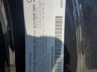 2013 Audi S5 Premium Plus z VIN WAUCGAFR9DA072333, wystawiony jako Copart lot #52489985 z przebiegiem 104 663 mil mil oraz Szkody całkowita. Historia ofert i sprzedaży dostępna na DreamBid. Obrazek 13.