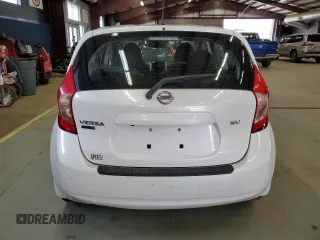 2016 Nissan Note S with VIN 3N1CE2CP4GL408066, listed as a Copart auction lot 52489855 with 120,316 mi miles and Clean Title. Bid and sale history available at DreamBid. Image 6.