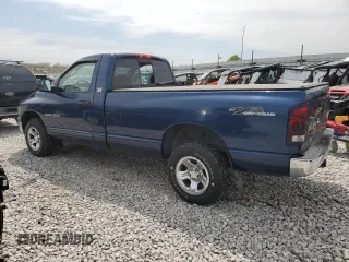 2002 Dodge 1500 ST with VIN 1D7HU16N62J180751, listed as a Copart auction lot 52182985 with 193,190 mi miles and Salvage Title. Bid and sale history available at carsss.com. Image 2.