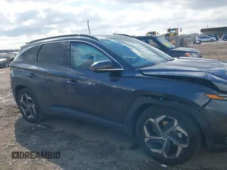 2023 Hyundai Tucson Limited with VIN 5NMJE3AE5PH187294, listed as a IAAI auction lot 41389348 with 21,216 mi miles. Bid and sale history available at carsss.com. Image 13.