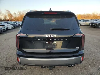 2023 Kia Telluride SX with VIN 5XYP5DGC1PG387296, listed as a Copart auction lot 81587334 with 21,435 mi miles and Salvage title. Bid and sale history available at DreamBid. Image 6.