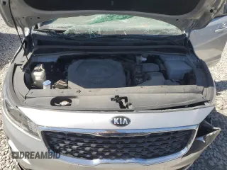 2020 Kia Sedona LX with VIN KNDMB5C19L6635216, listed as a Copart auction lot 69744734 with 0 mi miles and Salvage Title. Bid and sale history available at carsss.com. Image 12.