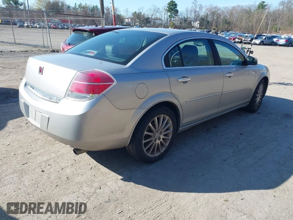 2007 Saturn Aura XR with VIN 1G8ZV57767F307098, listed as a IAAI auction lot 42050113 with 90,368 mi miles. Bid and sale history available at carsss.com. Image 4.