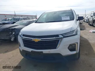 2023 Chevrolet Traverse LS with VIN 1GNERFKW2PJ209669, listed as a IAAI auction lot 41200163 with 34,946 mi miles. Bid and sale history available at carsss.com. Image 12.