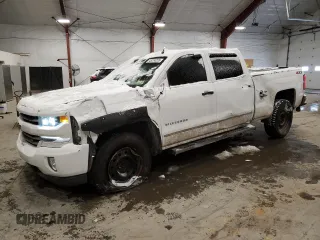 2018 Chevrolet Silverado 1500 LTZ with VIN 3GCUKSEC5JG308448, listed as a Copart auction lot 45234255 with 82,593 mi miles and Non Repairable. Bid and sale history available at carsss.com. Image 1.