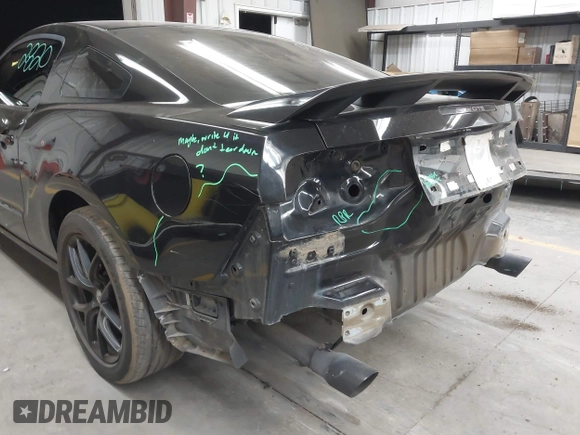 2013 Ford Mustang GT with VIN 1ZVBP8CF7D5241627, listed as a IAAI auction lot 42485858 with 107,547 mi miles and . Bid and sale history available at DreamBid. Image 6.