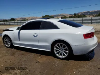 2016 Audi A5 Premium with VIN WAUD2AFR6GA031097, listed as a Copart auction lot 58887324 with 116,255 mi miles and Clean title. Bid and sale history available at DreamBid. Image 2.