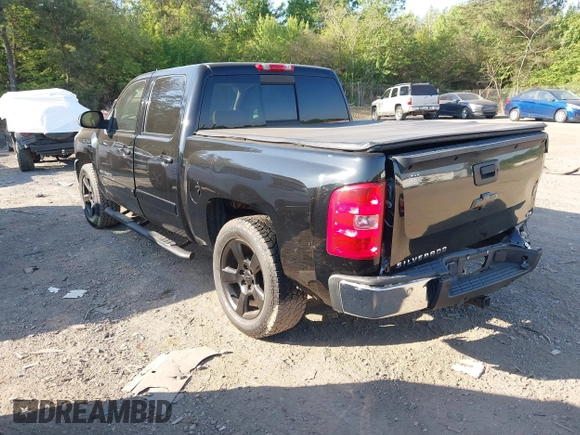 2007 Chevrolet Silverado 1500 LT w/1LT with VIN 2GCEC13JX71585434, listed as a IAAI auction lot 42062210 with 271,571 mi miles. Bid and sale history available at carsss.com. Image 3.