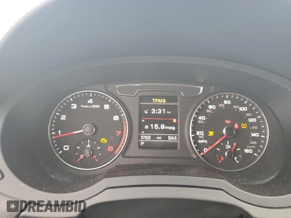 2016 Audi Q3 Prestige z VIN WA1GFCFS0GR024547, wystawiony jako Copart lot #59805545 z przebiegiem 57 923 mil mil oraz Szkoda całkowita • Salvage title. Historia ofert i sprzedaży dostępna na DreamBid. Obrazek 9.