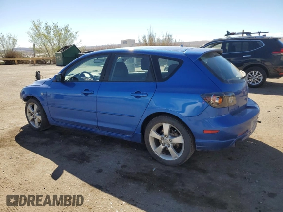 2006 Mazda 3 s with VIN JM1BK143961409601, listed as a Copart auction lot 50728525 with 162,436 mi miles and Salvage Title. Bid and sale history available at carsss.com. Image 2.