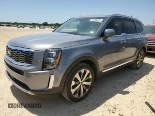 2021 Kia Telluride EX with VIN 5XYP34HC1MG161839, listed as a Copart auction lot 53180605 with 44,674 mi miles and Clean title. Bid and sale history available at DreamBid. Image 1.