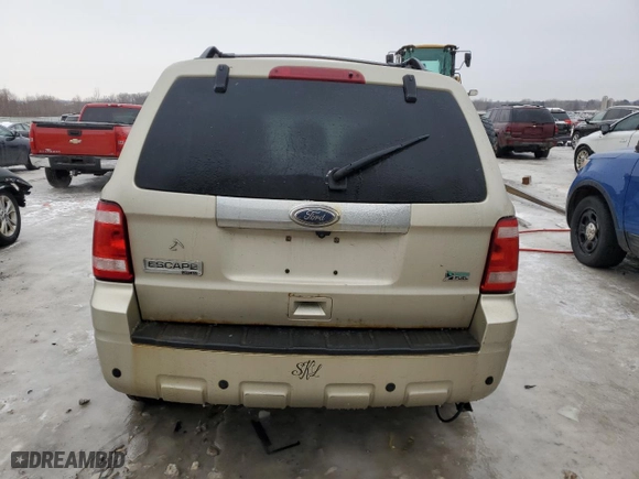 2010 Ford Escape Limited with VIN 1FMCU9EG4AKC05978, listed as a Copart auction lot 44858185 with 194,626 mi miles and Clean Title. Bid and sale history available at carsss.com. Image 6.