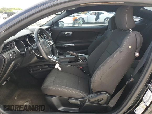 2017 Ford Mustang V6 with VIN 1FA6P8AM9H5286179, listed as a Copart auction lot 64785145 with 99,514 mi miles and Salvage title. Bid and sale history available at DreamBid. Image 7.