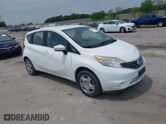 2015 Nissan Note SV with VIN 3N1CE2CPXFL402741, listed as a IAAI auction lot 42488550 with 157,733 mi miles and . Bid and sale history available at DreamBid. Image 1.