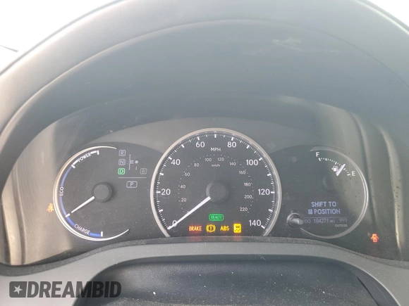 2013 Lexus CT 200h with VIN JTHKD5BHXD2158304, listed as a Copart auction lot 64597075 with 184,271 mi miles and Clean title. Bid and sale history available at DreamBid. Image 9.