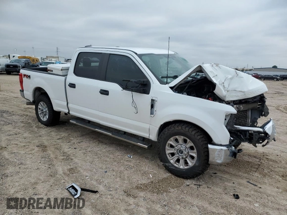 2022 Ford Super Duty F-250 SRW XL with VIN 1FT7W2B62NEG39923, listed as a Copart auction lot 45687495 with 73,648 mi miles and Salvage Title. Bid and sale history available at carsss.com. Image 4.