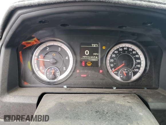 2018 Ram 2500 Tradesman with VIN 3C6UR5CL4JG388848, listed as a Copart auction lot 59012405 with 71,996 mi miles and Salvage title. Bid and sale history available at DreamBid. Image 9.
