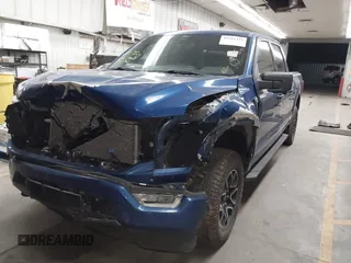 2022 Ford F-150 XL with VIN 1FTFW1E82NKE39483, listed as a IAAI auction lot 42591423 with 51,701 mi miles and . Bid and sale history available at DreamBid. Image 6.