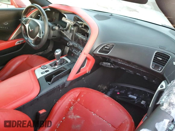 2016 Chevrolet Corvette Z06 2LZ z VIN 1G1YS2D68G5602321, wystawiony jako Copart lot #87113414 z przebiegiem Nie podano mil oraz Nie do naprawy • Non repairable. Historia ofert i sprzedaży dostępna na DreamBid. Obrazek 8.
