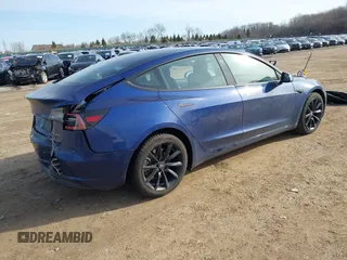 2019 Tesla Model 3 Long Range with VIN 5YJ3E1EB3KF408270, listed as a IAAI auction lot 41773713 with 78,519 mi miles. Bid and sale history available at carsss.com. Image 4.