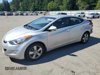 2013 Hyundai Elantra GLS with VIN 5NPDH4AE2DH170591, listed as a Copart auction lot 64771405 with 99,651 mi miles and Salvage title. Bid and sale history available at DreamBid. Image 1.