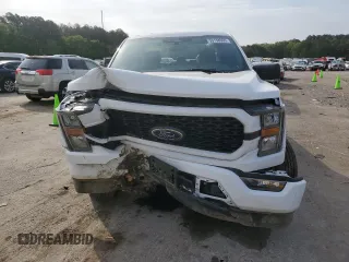2023 Ford F-150 XL with VIN 1FTEX1EP8PKF69707, listed as a Copart auction lot 53138065 with 18,816 mi miles and Salvage title. Bid and sale history available at DreamBid. Image 5.