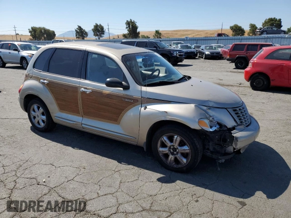 2003 Chrysler PT Cruiser Limited with VIN 3C8FY68B93T551433, listed as a Copart auction lot 61880564 with 136,935 mi miles and Salvage Title. Bid and sale history available at DreamBid. Image 4.