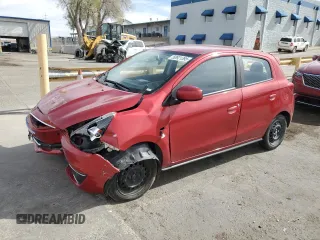 2020 Mitsubishi Mirage ES z VIN ML32A3HJXLH009754, wystawiony jako Copart lot #50921395 z przebiegiem 66 549 mil mil oraz Szkoda całkowita • Salvage title. Historia ofert i sprzedaży dostępna na DreamBid. Obrazek 1.