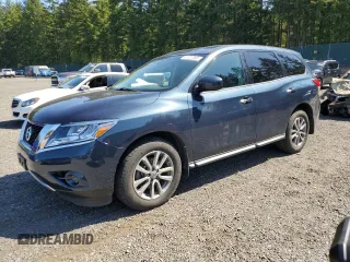 2013 Nissan Pathfinder SV z VIN 5N1AR2MM2DC689137, wystawiony jako Copart lot #57727365 z przebiegiem 132 678 mil mil oraz Szkoda całkowita • Salvage title. Historia ofert i sprzedaży dostępna na DreamBid. Obrazek 1.