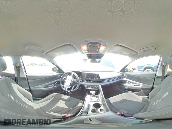2023 Hyundai Elantra SEL with VIN KMHLM4AG3PU372242, listed as a Copart auction lot 58387375 with 13,746 mi miles and Salvage title. Bid and sale history available at DreamBid. Image 14.