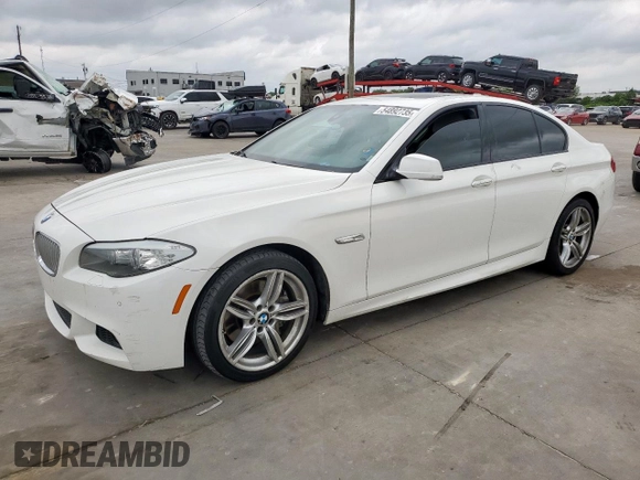 2012 BMW 5 Series 550i z VIN WBAFR9C50CDV58680, wystawiony jako Copart lot #54892735 z przebiegiem 169 263 mil mil oraz Szkoda całkowita • Salvage title. Historia ofert i sprzedaży dostępna na DreamBid. Obrazek 1.