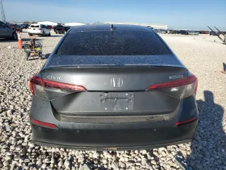 2024 Honda Civic Sedan Touring with VIN 2HGFE1F93RH339708, listed as a Copart auction lot 48788245 with 25,094 mi miles and Salvage Title. Bid and sale history available at carsss.com. Image 6.