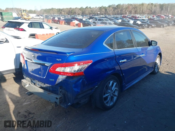 2013 Nissan Sentra SR with VIN 3N1AB7AP9DL795693, listed as a IAAI auction lot 41822194 with 166,572 mi miles and . Bid and sale history available at DreamBid. Image 4.