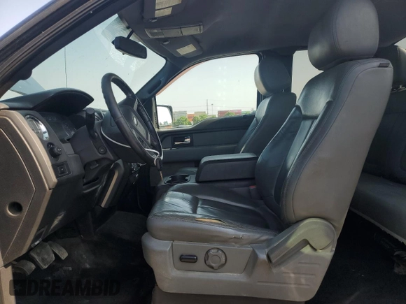 2014 Ford F-150 XL with VIN 1FTFX1EF9EFA00091, listed as a Copart auction lot 59362375 with 244,535 mi miles and Salvage title. Bid and sale history available at DreamBid. Image 7.