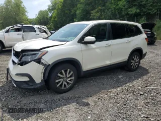 2019 Honda Pilot EX-L with VIN 5FNYF6H53KB065921, listed as a Copart auction lot 64235585 with 83,299 mi miles and Salvage title. Bid and sale history available at DreamBid. Image 1.