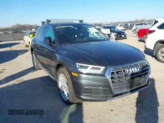 2020 Audi Q5 Premium Plus with VIN WA1BNAFY9L2076400, listed as a IAAI auction lot 41491879 with 34,854 mi miles. Bid and sale history available at carsss.com. Image 1.