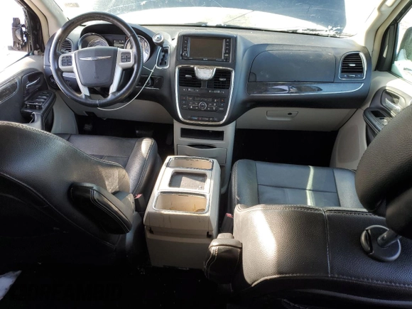 2015 Chrysler Town & Country Touring with VIN 2C4RC1BG8FR578280, listed as a Copart auction lot 87238024 with 104,366 mi miles and Salvage Title. Bid and sale history available at carsss.com. Image 8.