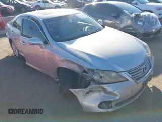 2011 Lexus ES with VIN JTHBK1EG2B2442931, listed as a IAAI auction lot 41337263 with 184,942 mi miles. Bid and sale history available at carsss.com. Image 1.