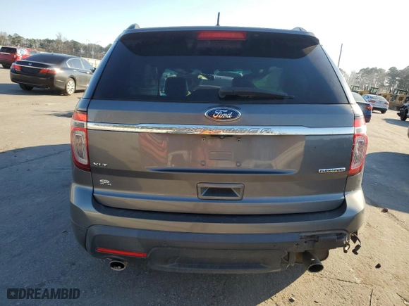 2014 Ford Explorer XLT with VIN 1FM5K7D89EGA44498, listed as a Copart auction lot 45913575 with NaN miles and Salvage Title. Bid and sale history available at carsss.com. Image 6.