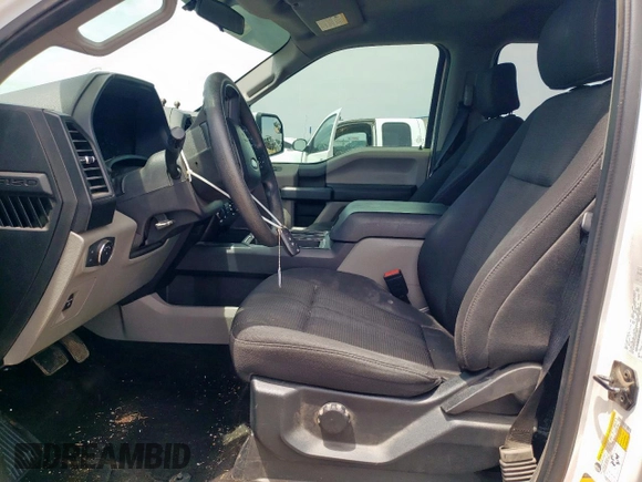2018 Ford F-150 XL with VIN 1FTEW1EP4JKD12828, listed as a Copart auction lot 58188095 with 92,242 mi miles and Salvage title. Bid and sale history available at DreamBid. Image 7.