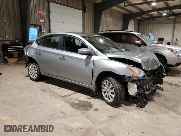 2014 Nissan Sentra S with VIN 3N1AB7AP3EL694067, listed as a Copart auction lot 84671214 with 149,709 mi miles and Salvage Title. Bid and sale history available at DreamBid. Image 4.