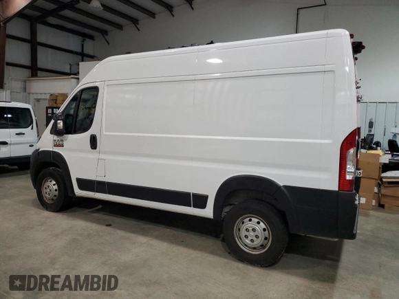 2022 Ram ProMaster Cargo with VIN 3C6LRVBG4NE115670, listed as a Copart auction lot 51650585 with 57,848 mi miles and Clean Title. Bid and sale history available at carsss.com. Image 2.