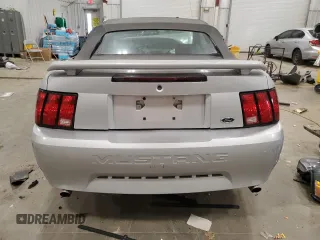2003 Ford Mustang Deluxe with VIN 1FAFP444X3F415084, listed as a Copart auction lot 52357945 with 118,206 mi miles and Non Repairable. Bid and sale history available at carsss.com. Image 6.