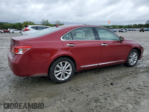 2011 Lexus ES 330 with VIN JTHBK1EG2B2462953, listed as a Copart auction lot 52160405 with 158,807 mi miles and Salvage Title. Bid and sale history available at DreamBid. Image 3.