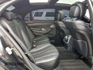 2015 Mercedes-Benz S 550 with VIN WDDUG8CB5FA133287, listed as a Copart auction lot 54829225 with 55,878 mi miles and Salvage Title. Bid and sale history available at carsss.com. Image 10.