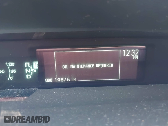 2011 Toyota Prius I with VIN JTDKN3DU0B0319068, listed as a IAAI auction lot 41972833 with 198,761 mi miles. Bid and sale history available at carsss.com. Image 16.
