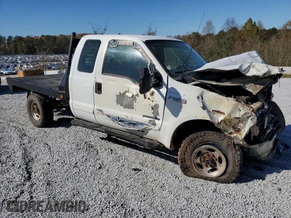 2001 Ford Super Duty F-250 XL with VIN 3FTNX21F11MA23253, listed as a Copart auction lot 79807344 with 194,284 mi miles and Salvage Title. Bid and sale history available at carsss.com. Image 4.