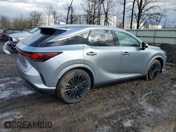 2024 Lexus RX with VIN 2T2BAMCA2RC079588, listed as a Copart auction lot 50391585 with 8,010 mi miles and Salvage Title. Bid and sale history available at carsss.com. Image 3.
